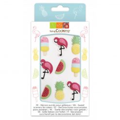 Scrapcooking Suikerdecoratie Flamingo