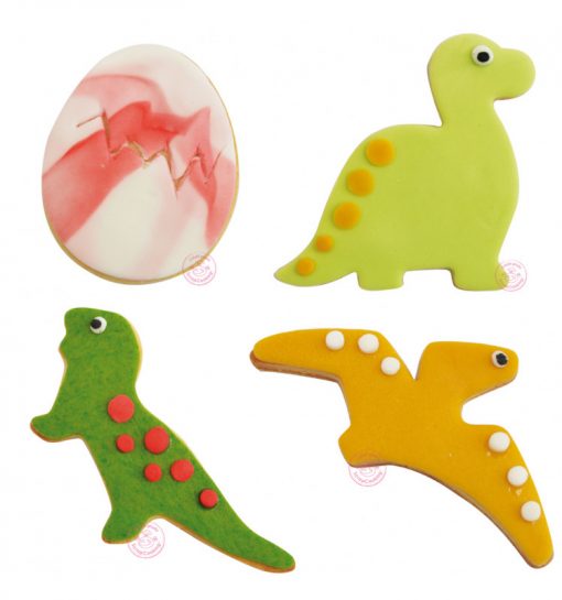 Scrapcooking Koekjes uitstekerset Dino's