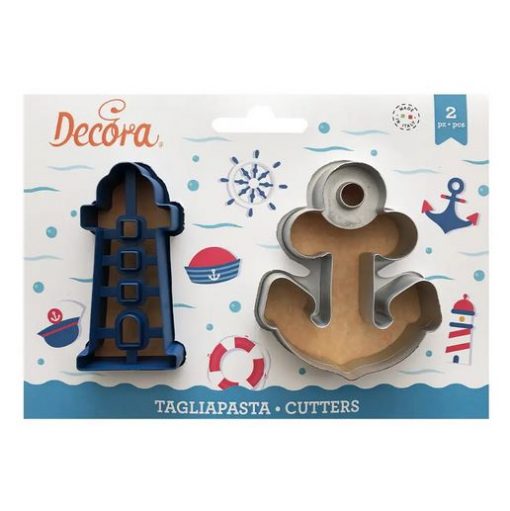 Decora Cookie Cutter Set Vuurtoren & Anker