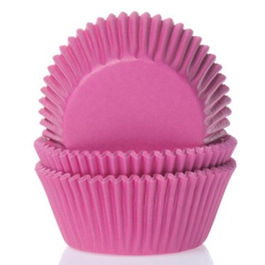 House of Marie Mini Baking Cups Hot Pink