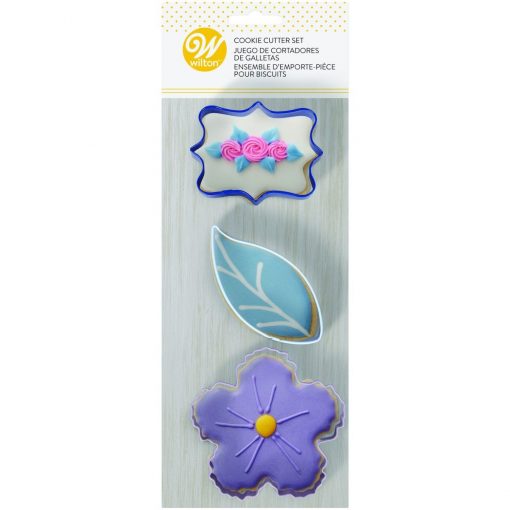 Wilton Cookie Cutter Set Floral