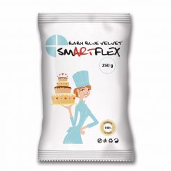 SmArtFlex Baby Blue Velvet Vanille Rolfondant 250g