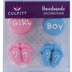 Culpitt Suikerdecoratie Gender Reveal
