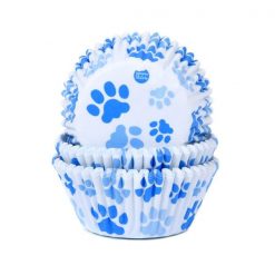 House of Marie Baking Cups Poot Blauw