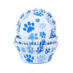 House of Marie Baking Cups Poot Blauw