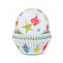 House of Marie Baking Cups Kerstballen