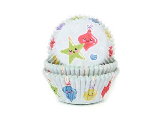 House of Marie Baking Cups Kerstballen