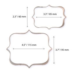 PME Cookie & Cake Plaque Set Style 1