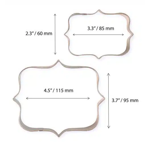 PME Cookie & Cake Plaque Set Style 1