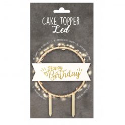 ScrapCooking Cake Topper LED Happy Birthday