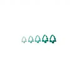 ScrapCooking Uitstekerset 5 Kerstbomen