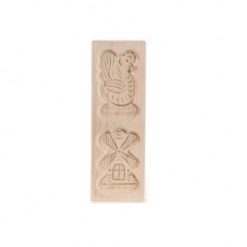 Speculaasplank met 2 figuren