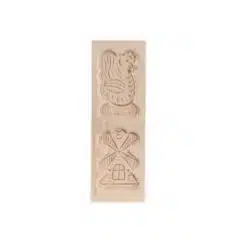 Speculaasplank met 2 figuren