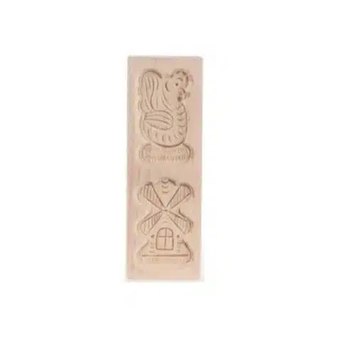 Speculaasplank met 2 figuren