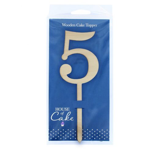 House of Cake Houten Cake topper 5