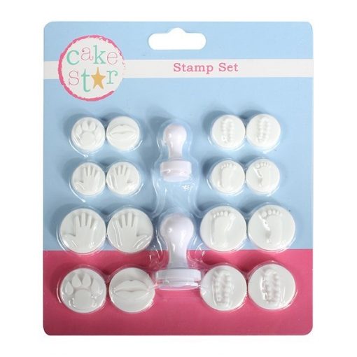 Cake Star Hand&Footprint Stempelset