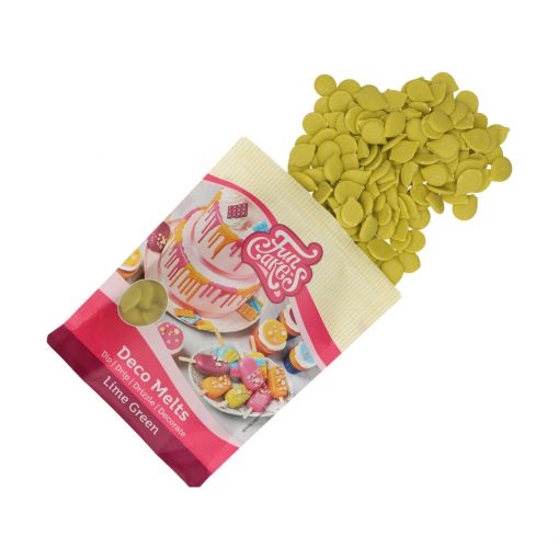 FunCakes Deco Melts Limegroen