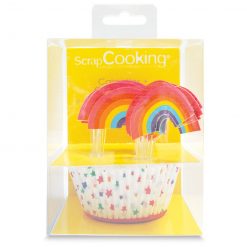 ScrapCooking Cupcake Set Regenboog