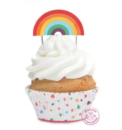ScrapCooking Cupcake Set Regenboog