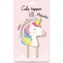 ScrapCooking Unicorn Cake Topper met ledverlichting