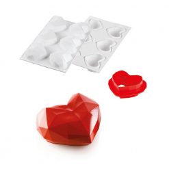 Silikomart Siliconevorm Origami Hart