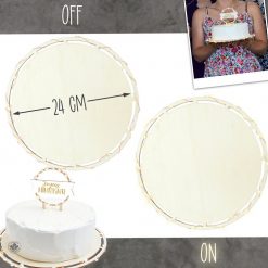 ScrapCooking Taartplateau met ledverlichting