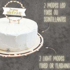 ScrapCooking Taartplateau met ledverlichting