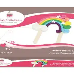 Cake-Masters Regenboog topper kleurrijk