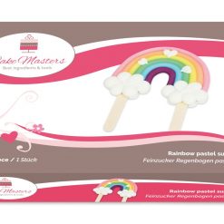 Cake-Masters Cake topper Regenboog Pastel