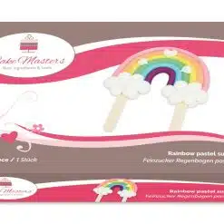 Cake-Masters Cake topper Regenboog Pastel