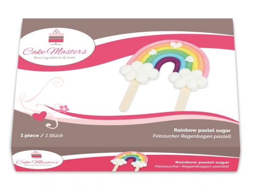 Cake-Masters Cake topper Regenboog Pastel