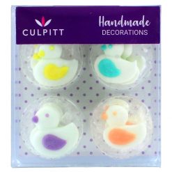 Culpitt Suikerdecoratie Pastel Eendjes Set/12