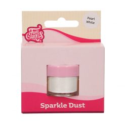 FunCakes Sparkle Dust Pearl White