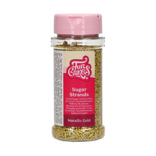 FunCakes Sugarstrands Goud Metallic