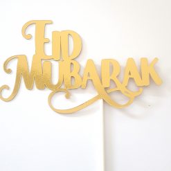 Happy Baking Taarttopper Eid Mubarak