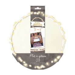 ScrapCooking Taartplateau met ledverlichting