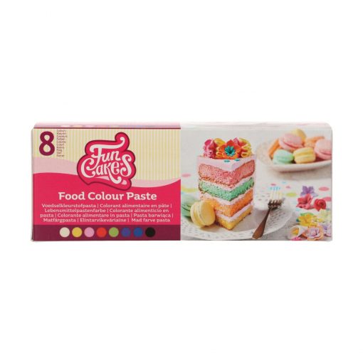 FunCakes Food Colour Paste Set/8