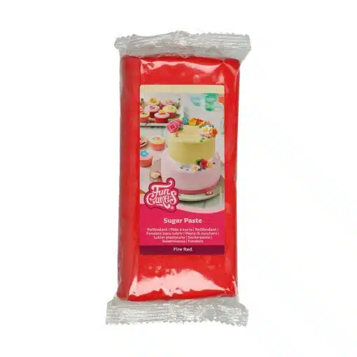 FunCakes Rolfondant Fire Red