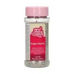 FunCakes Suikerparels Small Metallic Zilver