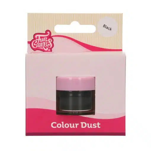 FunCakes Colour Dust Black