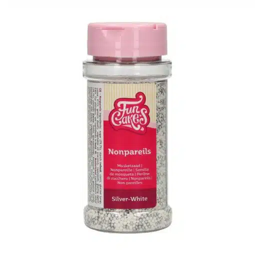 FunCakes Musketzaad Zilver-Wit