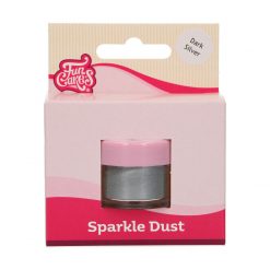 FunCakes Sparkle Dust Dark Silver
