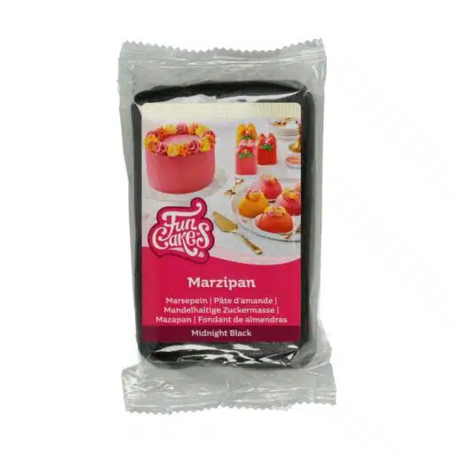 FunCakes Marsepein Midnight Black