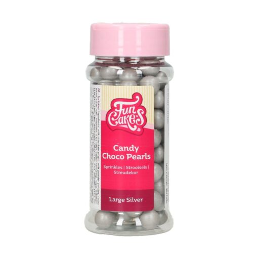 FunCakes Choco Parels Large Zilver