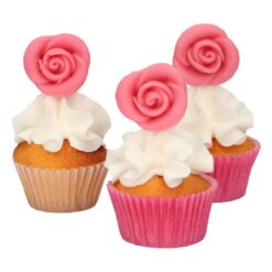 FunCakes Marsepein Rozen Roze