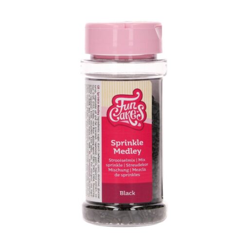 FunCakes Sprinkle Medley Black