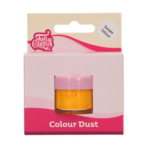 FunCakes Colour Dust Sunset Yellow