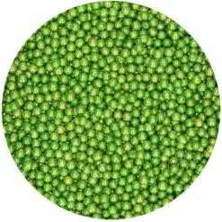 FunCakes Suikerparels Medium Metallic Groen