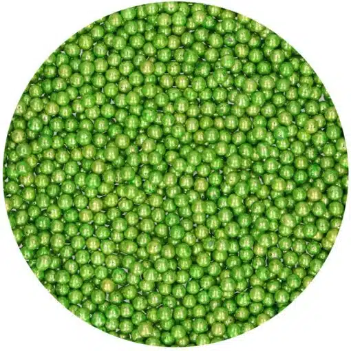 FunCakes Suikerparels Medium Metallic Groen
