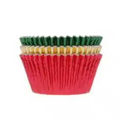 House of Marie Folie Baking Cups Rood Groen Goud